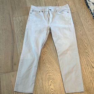 Rag & Bone fit 2 slim very light grey jean. 36 waist 32 length.